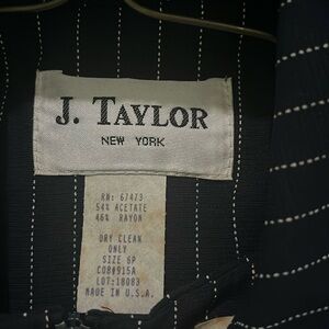J. Taylor two piece dress/ jacket set